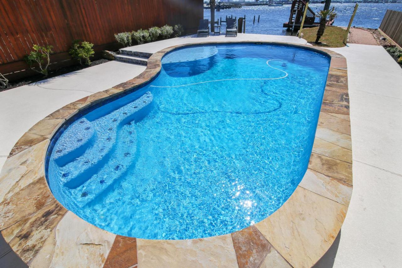 הוילה גלווסטון Pool Days And Dock Nights מראה חיצוני תמונה